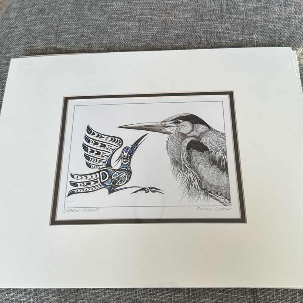 - Michael Duncan print shared moment